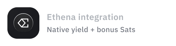 Ethena integration