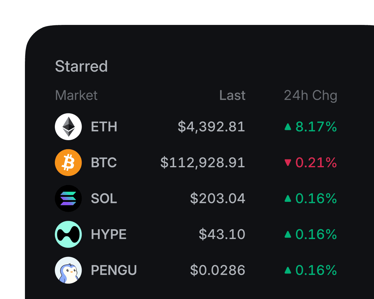 _Star your favourites_ for quick access