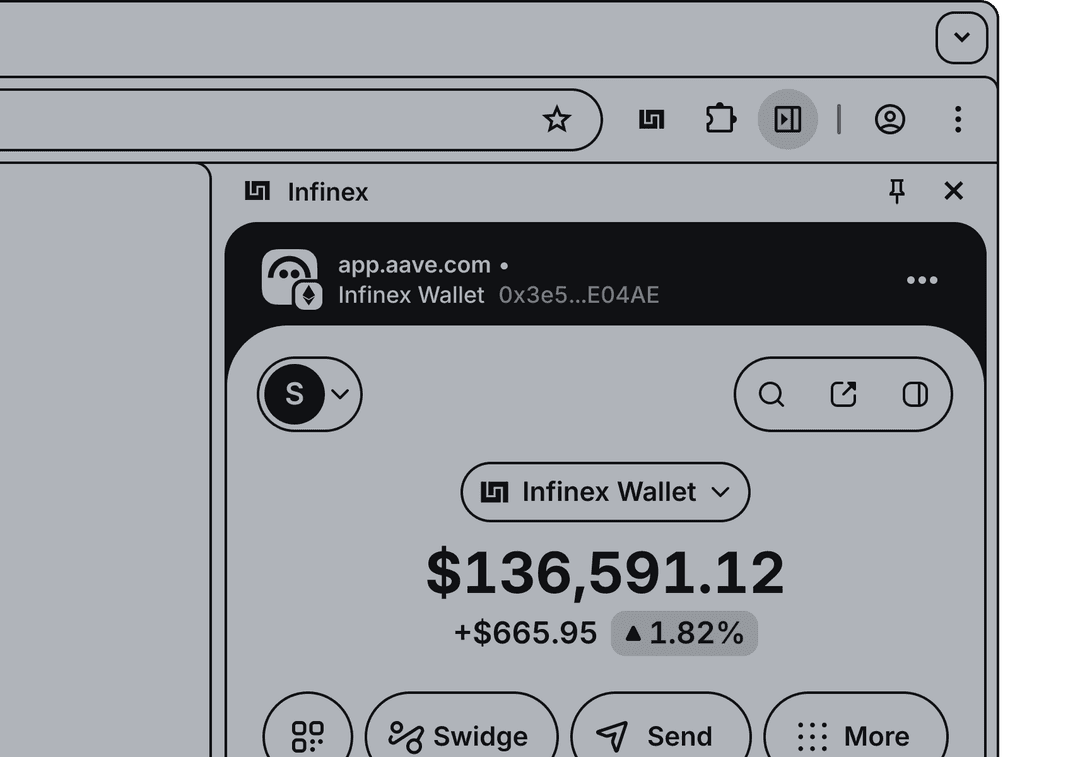 Use Infinex Extension