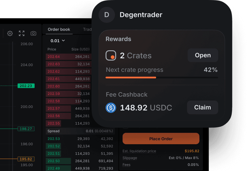 Trade on Infinex Perps