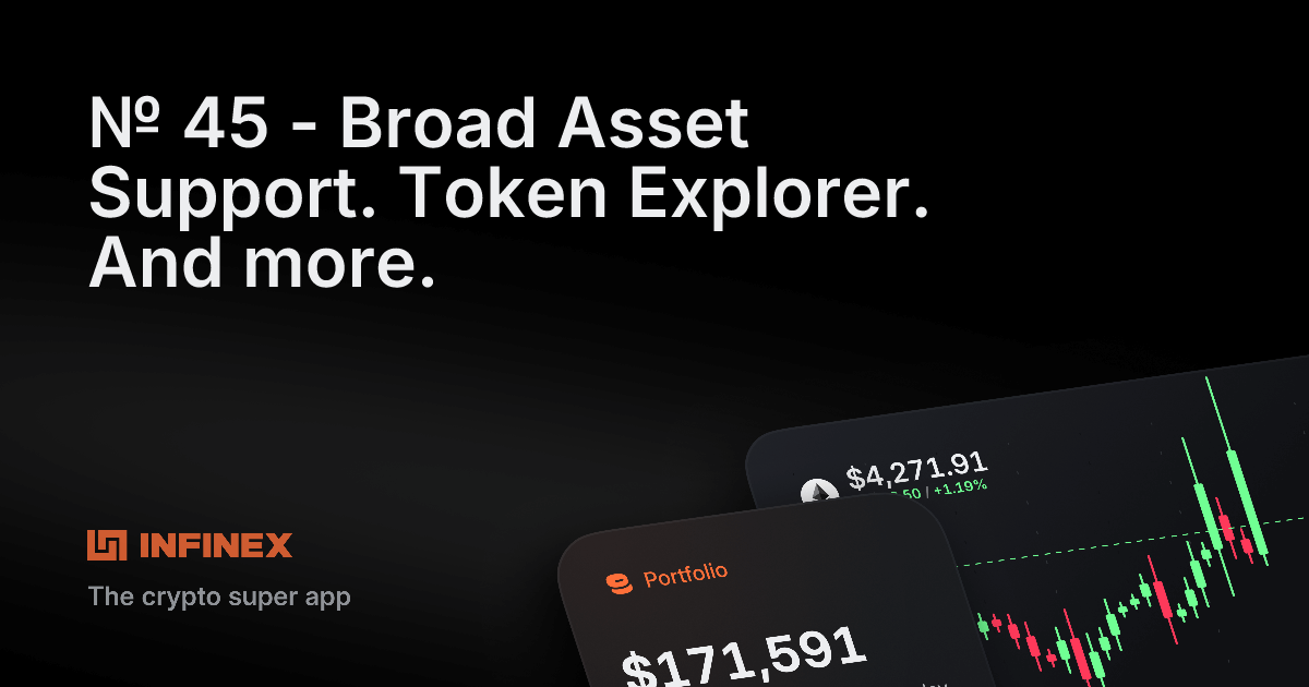 45 - Broad Asset Support. Token Explorer. And more.